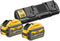 DeWalt DCB132 - XR FlexVolt Accu 54V 9.0Ah - Multilader met 2 laadpoorten (2 stuks)