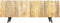 Liviza Dressoir Ondas - Mangohout - Rechthoek Hout - 60 cm , 45 cm , 160 cm