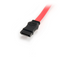 Startech.com 12in - Slimline SATA naar SATA met LP4 Power Kabel Adapter - Rood