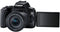 Canon EOS 250D - Spiegelreflexcamera - 24.1MP 4K video - Zwart
