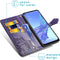 imoshion Hoesje Geschikt voor Oppo A53s / A53 Hoesje Met Pasjeshouder - imoshion Mandala Bookcase - Paars