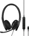 Sennheiser EPOS ADAPT 160T - USB-C headset - ANC gecertificeerd voor Microsoft Teams - Zwart