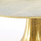 Light & Living Plateau Mokuna M - Metaal - Goud - 35 x 13 x 35 cm (BxHxD)