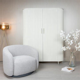 Tower living Belfast Coffeechair Copenhagen Cement Grey (803)