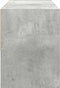 vidaXL - Schoenenrek - stapelbaar - 89,5x30x40 - cm - betongrijs