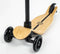 Croozaboo - Design Kids Scooter - Step - 3 tot 10 jaar - drie wielen - brede plank - Black line