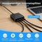 Nuvance Internet Splitter - 4 Poorten - Netwerk Switch - tot 1000Mbps - RJ45 Cat5