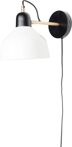 Zuiver Skala Wandlamp Zwart/ Wit