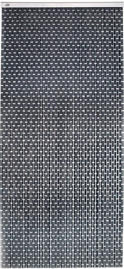 Livn Deurgordijn Tube - Vliegengordijn met aluminium rail - 90x210cm antraciet