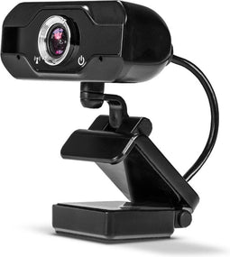 Lindy 43300 - Full HD Webcam - 1080p 30fps 110° Kijkhoek - Zwart