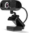 Lindy 43300 - Full HD Webcam - 1080p 30fps 110° Kijkhoek - Zwart