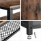 Nancy's Tv Meubel - Tv Meubel Hout - Tv Meubel Industrieel - Tv Meubel Zwart