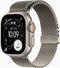 Apple Watch Ultra 3 - Smartwatch - Titanium - Milanees bandje L