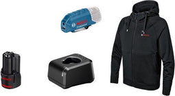 Bosch GHH 12+18V XA M Kit - Verwarmde hoodie - M (L)