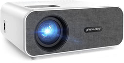 Spoused Beamer - Full-HD - 10.000 Lumen - WiFi Streaming - Wit