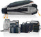 LOONARA Travel Packing Cubes Set van 7 - met compressie voor koffer en rugzak incl. pakzak, Alpine