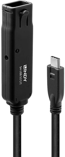 Lindy 43405 - USB-C Kabel - 5 m - USB 3.2 Gen 2 - Zwart