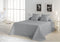 Sprei Alexandra House Living Banús Parelgrijs 205 x 290 cm