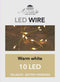 Anna Collection draadverlichting - goud- 10 leds- warm wit - 100 cm