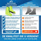 Nextcover® Overschoenen - Waterdicht - Reflecterende Schoenovertrek - Geel