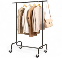Goliving Kledingrek XL - Uitschuifbare Kledingstang 112-150 cm - 130kg Draagvermogen