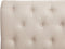 REIMS - Tweepersoonsbed - Beige - 160 x 200 cm - Polyester