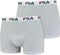 Fila - Man Boxer Elastic Band 2-pack - Grijs - Heren - maat M