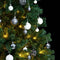 vidaXL - Kunstkerstboom - met - scharnieren - 300 - LED's - en - kerstballen - 180 - cm