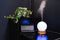 Nikki.Amsterdam | The.Diffuser | Aroma Verdamper | Aroma Diffuser | Luchtbevochtiger | Elektrische Geurverspreider | Incl. 6 Gratis Etherische Oliën | RGB LED Verlichting | Babykamer | Slaapkamer | Nachtkast Verlichting | Wifi Smart Life App
