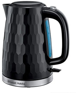 Russell Hobbs Honeycomb Black Kettle - Waterkoker - 1,7L - 2400W - Zwart