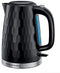 Russell Hobbs Honeycomb Black Kettle - Waterkoker - 1,7L - 2400W - Zwart