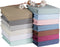 DoubleDry Hoeslaken - Flanel 90x200 cm - 100% Katoen - Wit