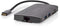 Nedis CCBW64240AT02 - 7-in-1 USB 3.2 Gen 1 multi-docking adapter - 4K 60Hz HDMI en Gigabit Ethernet - Grijs