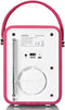 Lenco PDR-051 - DAB+/FM Radio - Bluetooth en Oplaadbare Accu - Roze/Wit