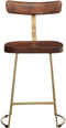 vidaXL - Barkrukken - 2 - st - 49x43x79 - cm - massief - mangohout