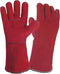 GYS Leren Handschoenen - Multifunctioneel - Lassen Barbecue Slijpen - Rood