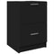 vidaXL - Wastafelkast - 40x37x59 - cm - bewerkt - hout - zwart