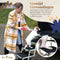 PRIORPET Hondentrap Auto - 5 Treden - Opvouwbaar - Antislip - Reflecterend - 77KG Capaciteit - Geschikt voor SUV en Middenklasse Auto's