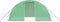 vidaXL Tuinkas - Stalen frame - 8 m² - 4x2x2 m - Groen