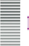 vidaXL - Zebra - rolgordijn - 115x200 - cm - stofbreedte - 110,9 - cm - donkergrijs
