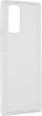 Hoesje Siliconen Geschikt voor Samsung Galaxy Note 20 - Softcase Backcover smartphone - Transparant