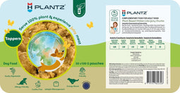 50x100 gr Henart plantz toppers chicken like pouch hondenvoer