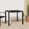 vidaXL - Tuintafel - 80x80x72 - cm - staal - antracietkleurig