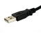 Startech USBPNLAFAM3 - USB-kabel 91 cm - Mannelijke en vrouwelijke USB-A poorten - Zwart