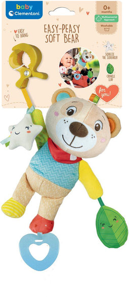 Clementoni Clip Easy Peasy Knuffel - Beer