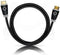 Oehlbach 126 HDMI-kabel HDMI Aansluitkabel HDMI-A-stekker, HDMI-A-stekker 0.75 m Zwart 4K UHD, Vergulde steekcontacten