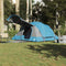 vidaXL - Tunneltent - voor - gezin - 8-persoons - waterdicht - blauw
