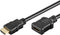 Nedis High Speed HDMI-Kabel met Ethernet - HDMI Connector - HDMI Output - 4K@30Hz - 10.2 Gbps - 3.00 m - Rond - PVC - Zwart - Envelop