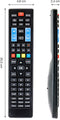 Ewent EW1575 - Afstandsbediening voor Smart-tv - Drukknoppen - Zwart