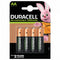 Duracell HR6-B - Oplaadbare AA-batterijen 1300 mAh - Tot 2000 keer opladen - Oranje (4 stuks)